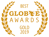 Logo of the Best Globee Awards, Gold 2019