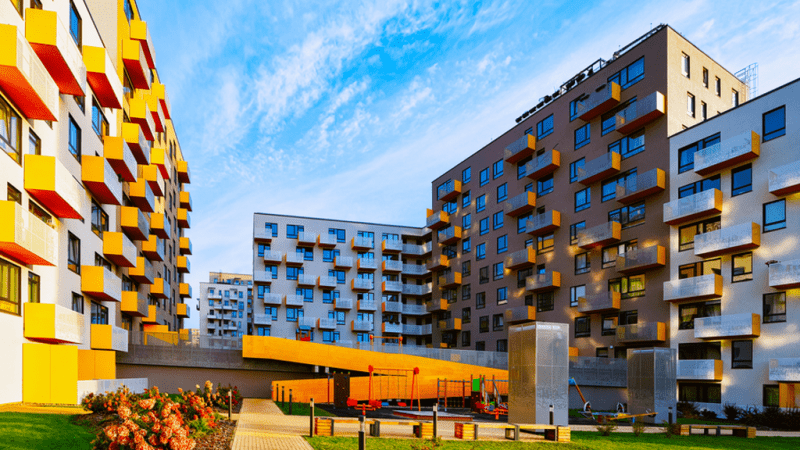 Residential complex.