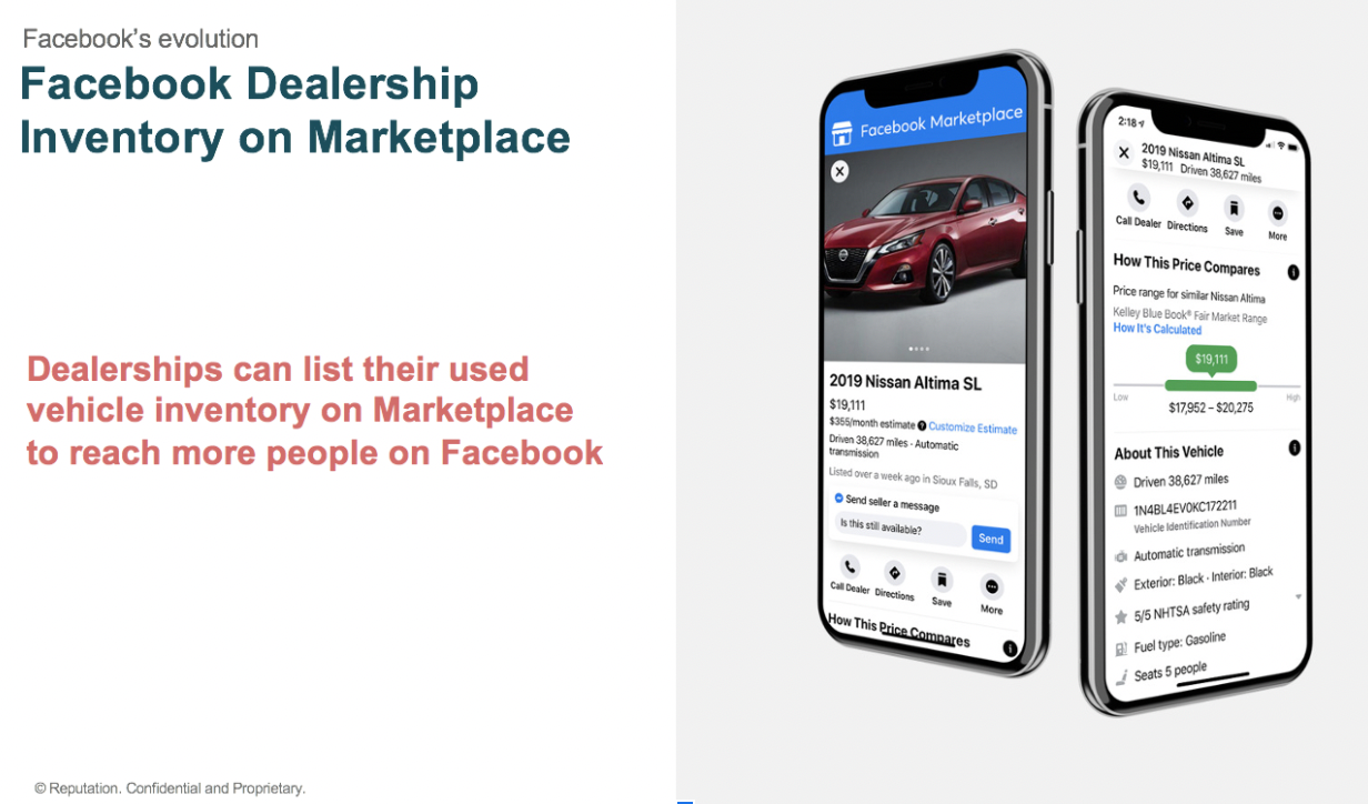 Facebook dealership inventory marketplace