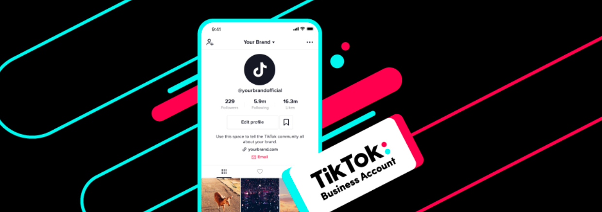 tiktok for business logo