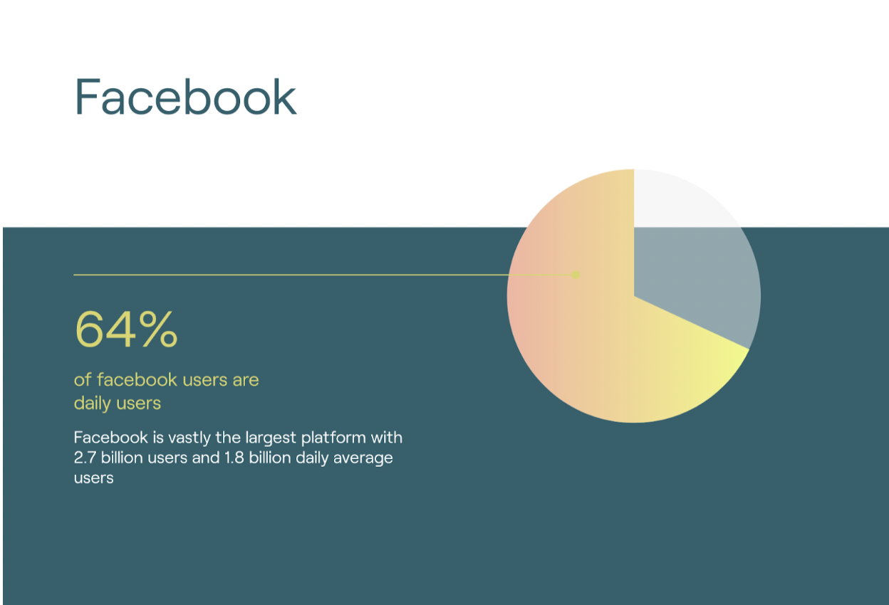 Facebook statistic on usage