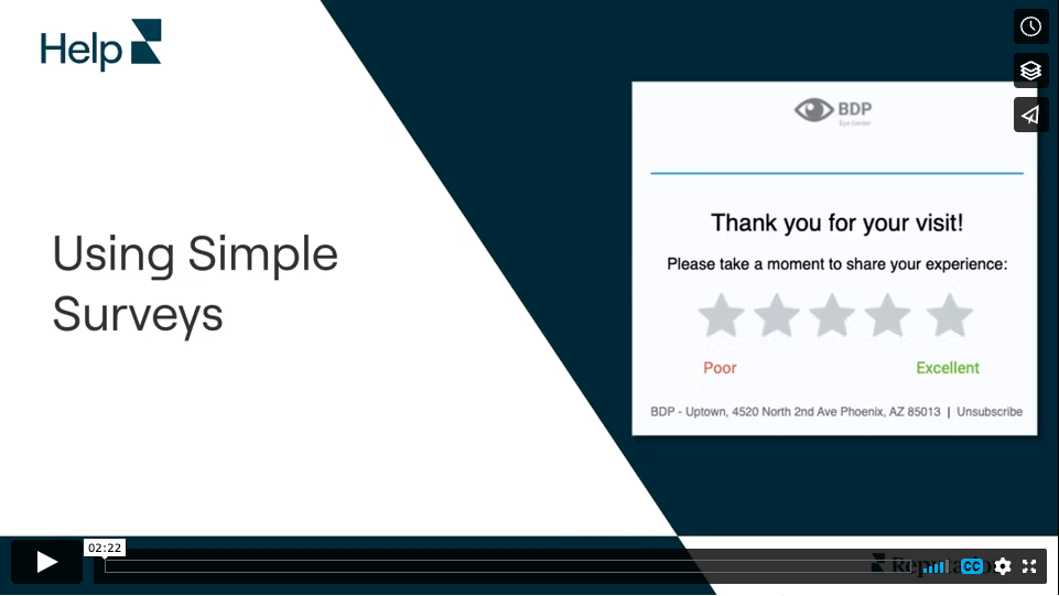 Image for Video – Using Simple Surveys