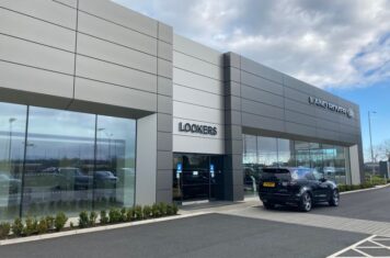 Exterior shot of Lookers car dealership