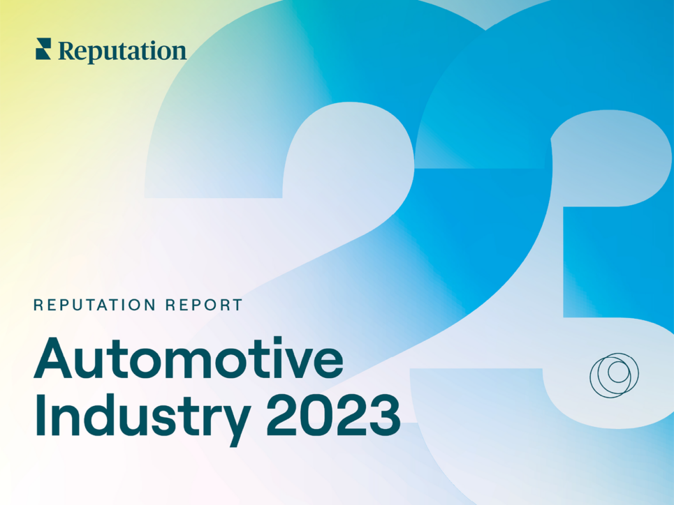 Reputation Automotive Industry Report 2023