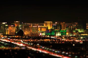 Las Vegas at night