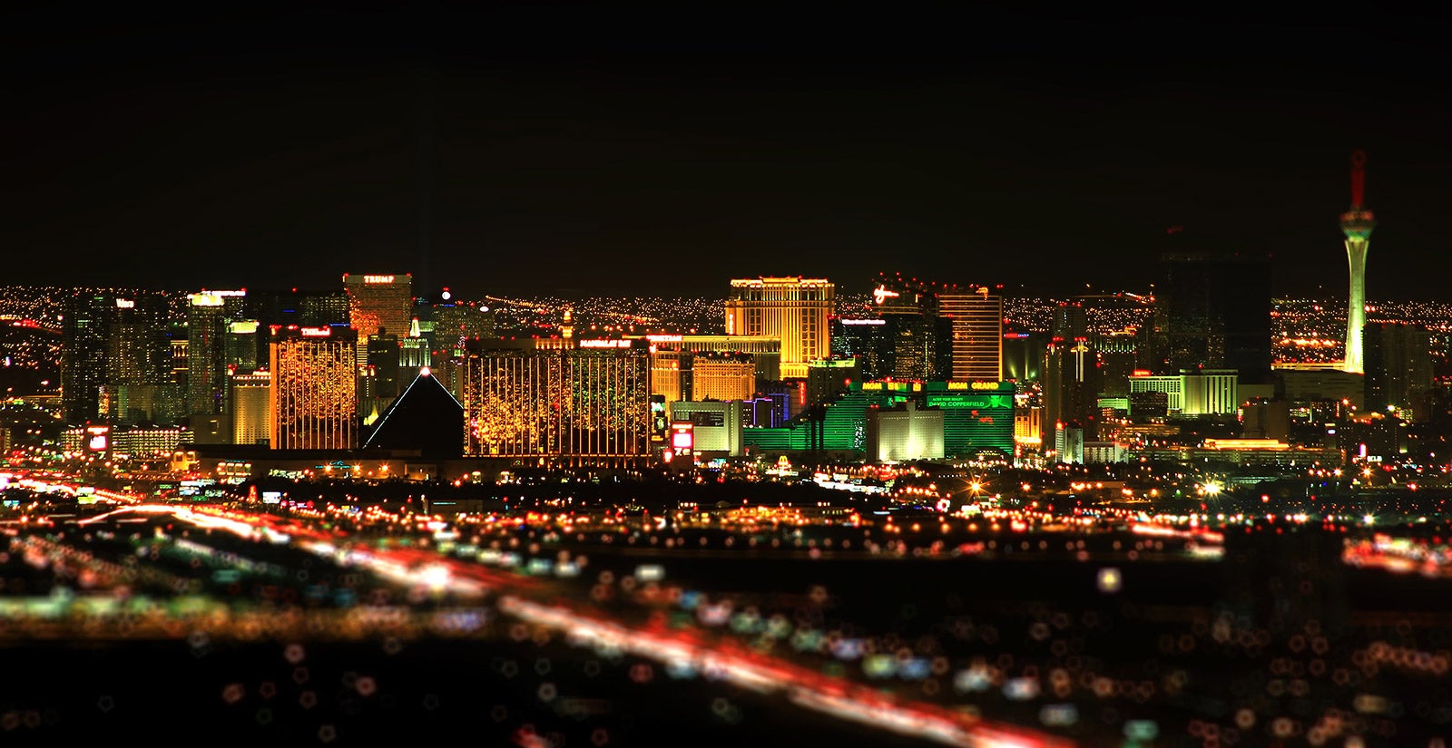 Las Vegas at night