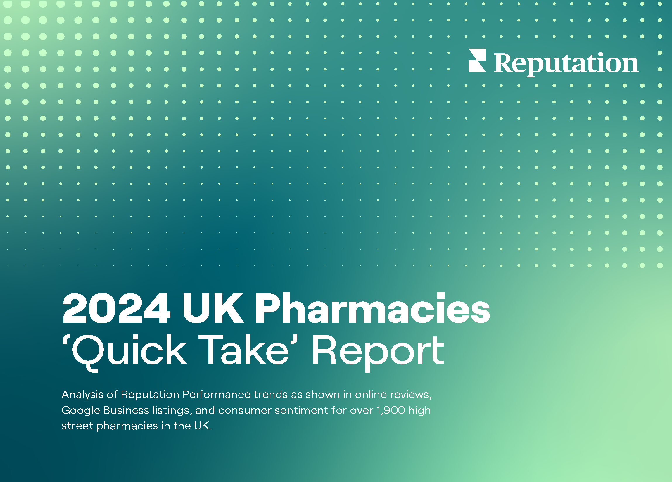 Image for UK Pharmacies ‘Quick Take’ Report 2023-24