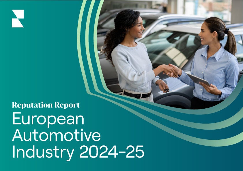 Reputation Report: European Automotive Industry 2024-25