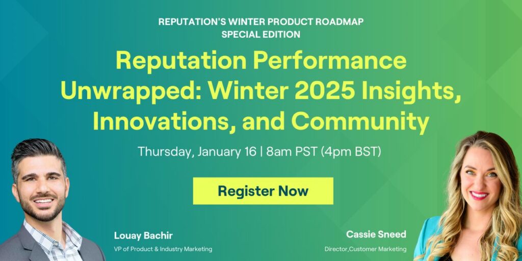 Reputation Performance Unwrapped: Winter 2025 Insights, Innovations, and Community Webinar