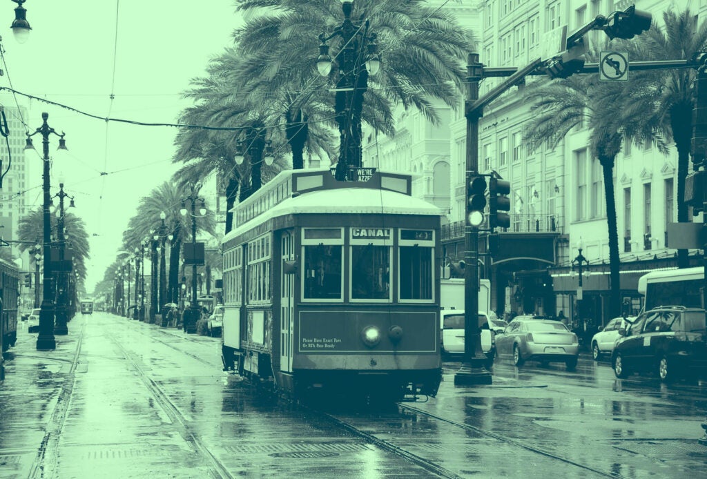 New Orleans trolly