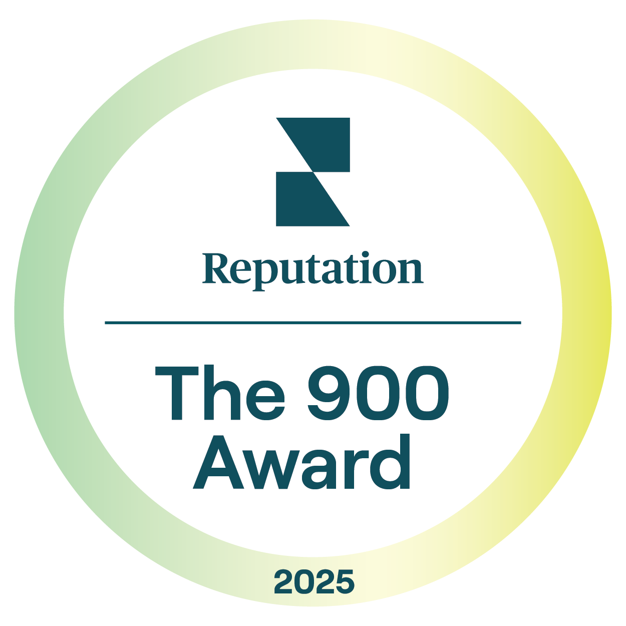 2025 900 Award Badge