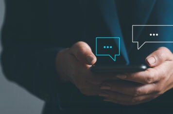 Man holding phone
