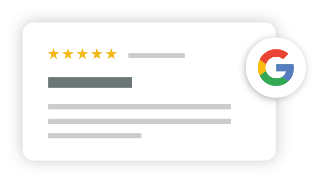 Example of Google review