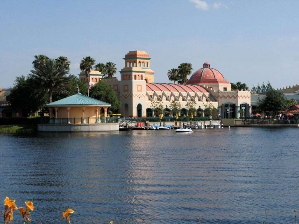 Coronado Springs Resort, lake view